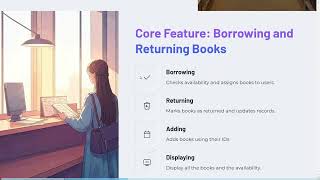 Library Management System | OOP & Linked List | C++
