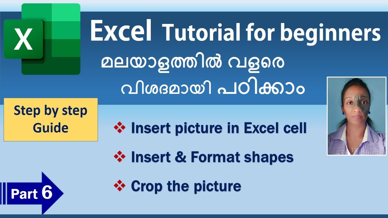 Excel Tutorial for beginners Part - 6 | Malayalam - YouTube