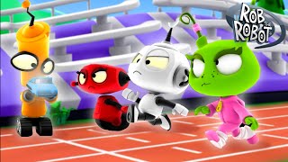 Rob's Summer School Sports Day! | ? @Rob-The-Robot ? | Preschool Learning | Moonbug Tiny TV