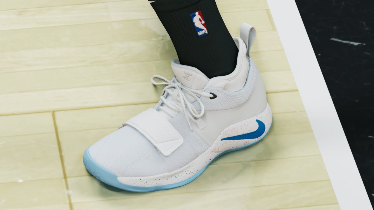 Nike PG 2.5 Playstation White NBA2K22 SHOE CREATOR