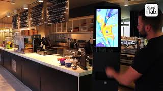 Hybrid Sanitiser Smartphone from Giant iTab - Restaurants and Bars