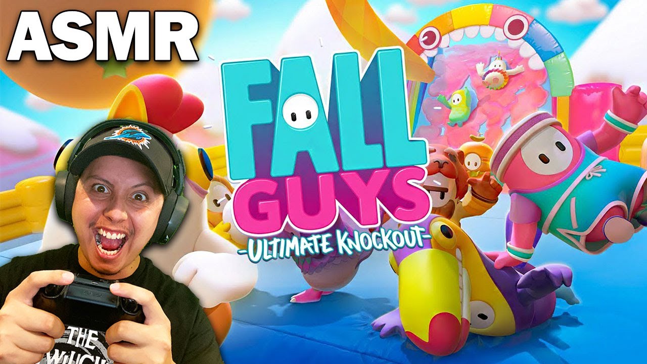 Fall Guys Ultimate Knockout - ASMR Gameplay!