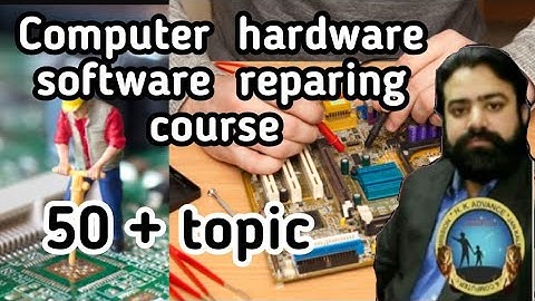 computer Hardware& software Repairing Course !! Laptop repairing course With Certificate