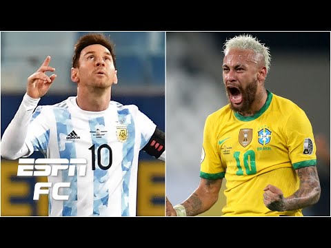 Argentina vs. Brazil: Is Lionel Messi or Neymar under more pressure in Copa America final? | ESPN FC