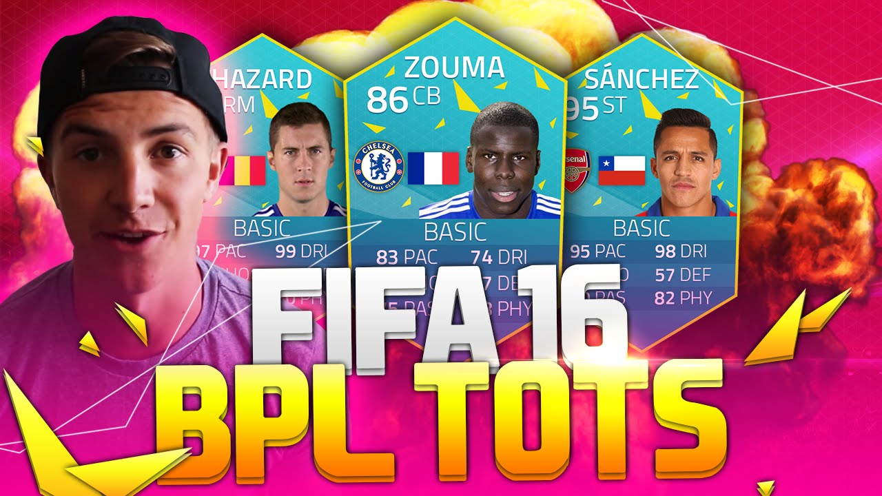 INSANE FIFA 16 BPL TOTS SQUAD BUILDER PREDICTIONS