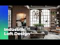 Trending Industrial Loft Design Ideas That Will Blow Your Mind | Modern Urban Style for 2025 Homes