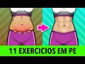 11 Melhores Exercícios Em Pé - Queima Gordura Da Barriga