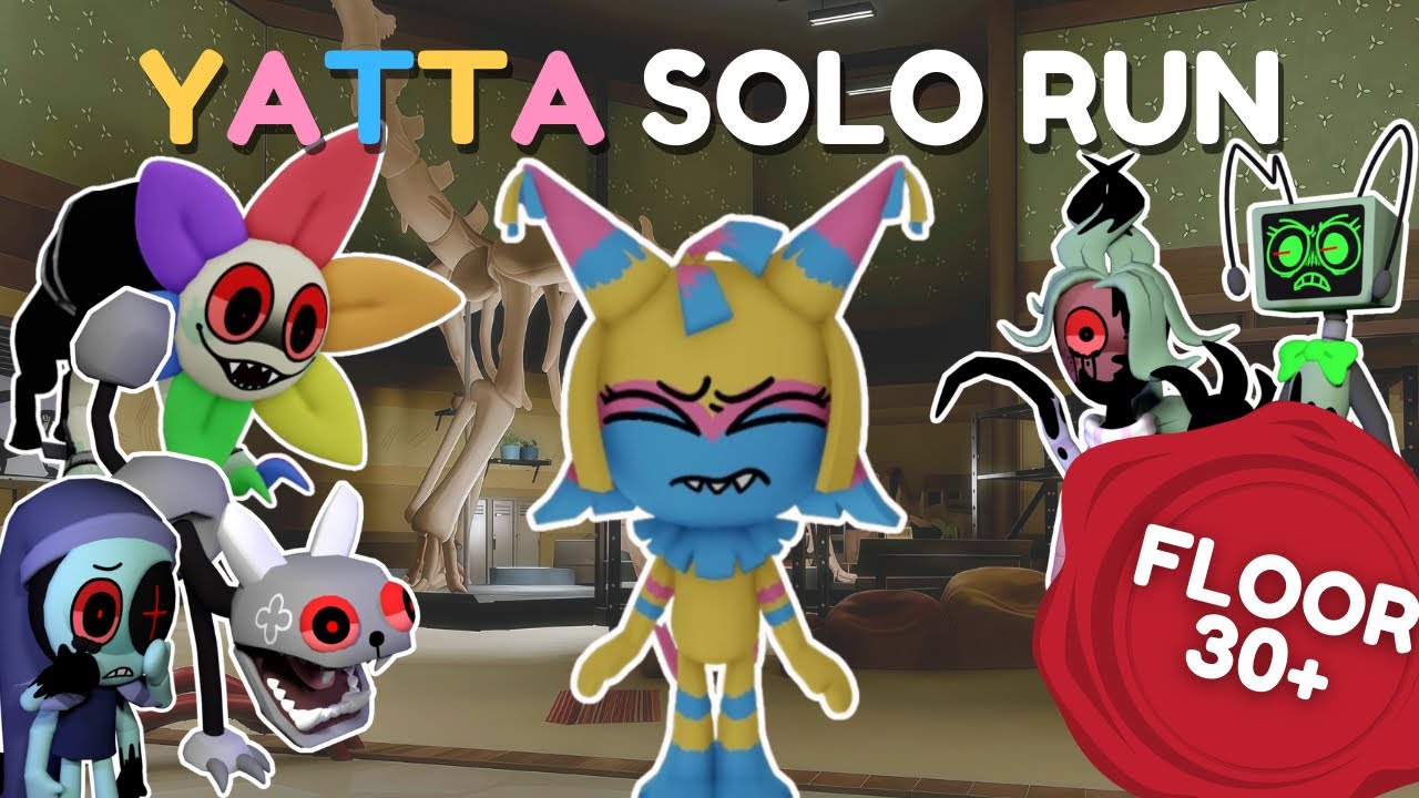 Ятта — отличный мультяшный персонаж! | Yatta Solo Run, этаж 30+ | Dandy’s World