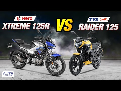 Hero Xtreme 125R VS TVS Raider 125 | महा मुकाबला | Detailed Comparison | Auto Junction