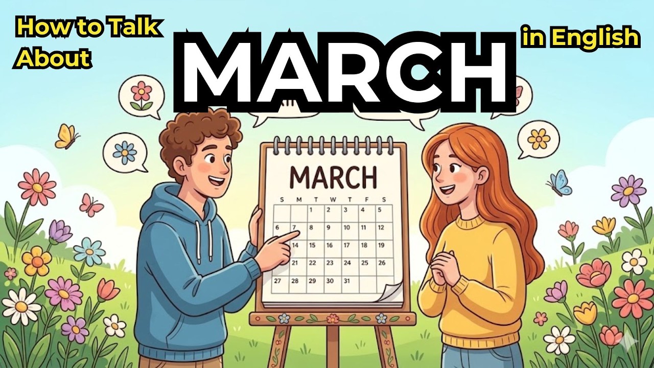 How To Talk About March in English