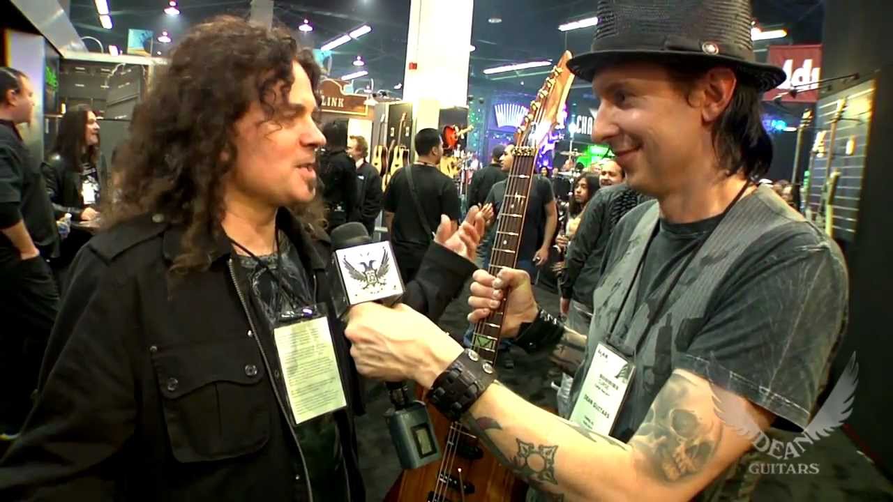 DEAN GUITARS NAMM 2012 VINNIE MOORE NEW SIGNATURE GUITAR