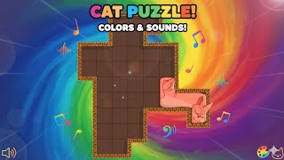 Relaxing Cat Puzzle Game That's So Satisfying! (Colors & Sounds screenshot 2