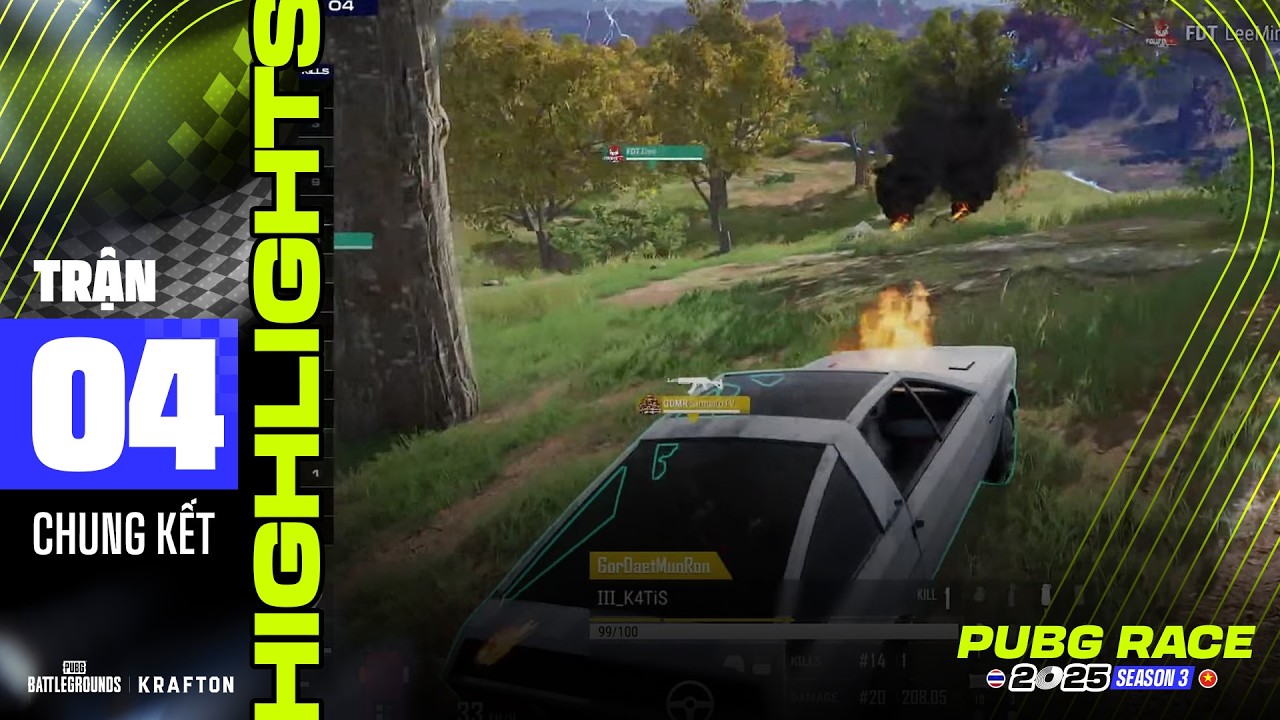 🏆[Highlight PUBG RACE S3] Trận 4: BFE gần chạm mốc 50 điểm - Cái kết đầy "khó đỡ" tại bo cuối