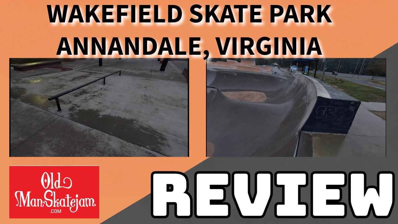 How is the Wakefield Skate Park in Annandale, VA? Check it out with me! 