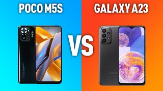 Xiaomi POCO M5s vs Samsung Galaxy A23. В ЧЁМ СИЛА? Сравнение топовых бюджетников!