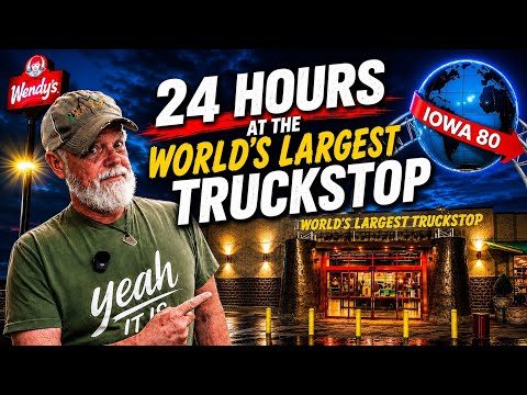 🎬 I Spent 24 Hours at the World's Largest Truck Stop