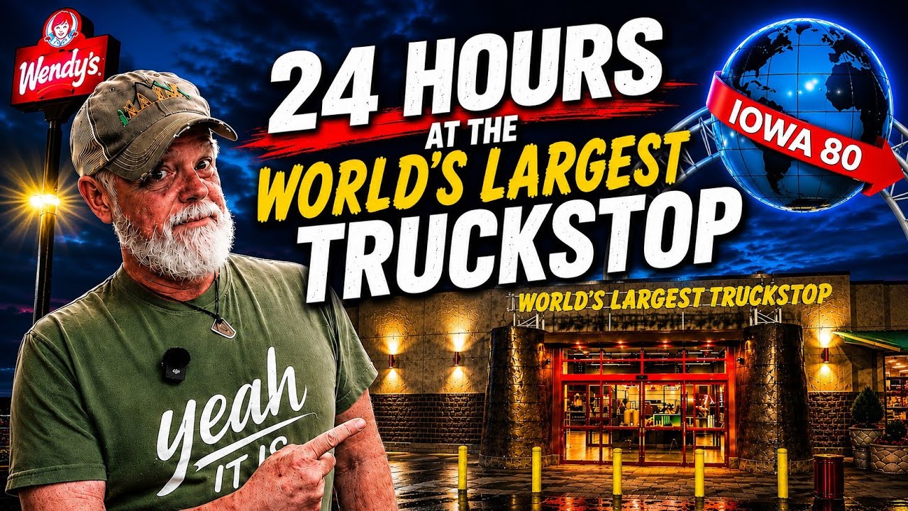 🎬 I Spent 24 Hours at the World's Largest Truck Stop