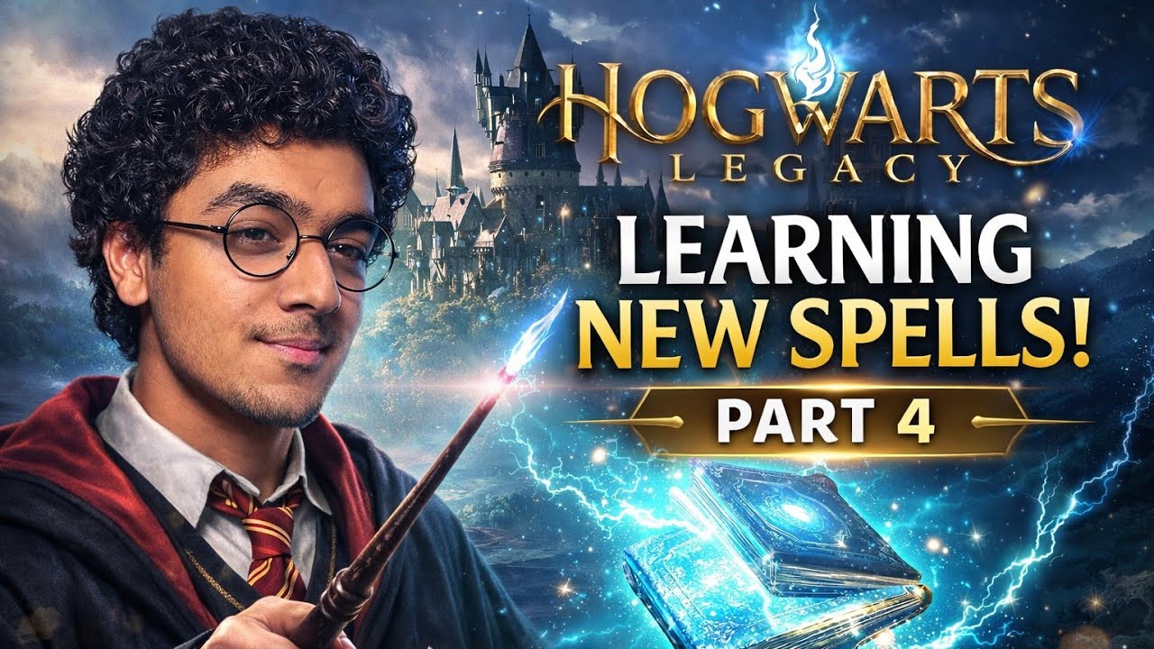 LEARNING POWERFUL NEW SPELLS! 🔥😎 | HOGWARTS LEGACY STORY MODE GAMEPLAY PART 4