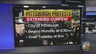 City Of Pittsburgh Extends Curfew For Another Night Following Protests And Riots