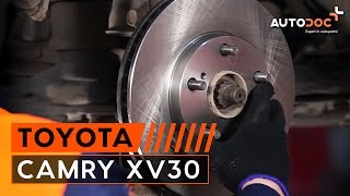 Video guides on TOYOTA CAMRY (MCV3_, ACV3_, _XV3_) maintenance – carry out your own inspections