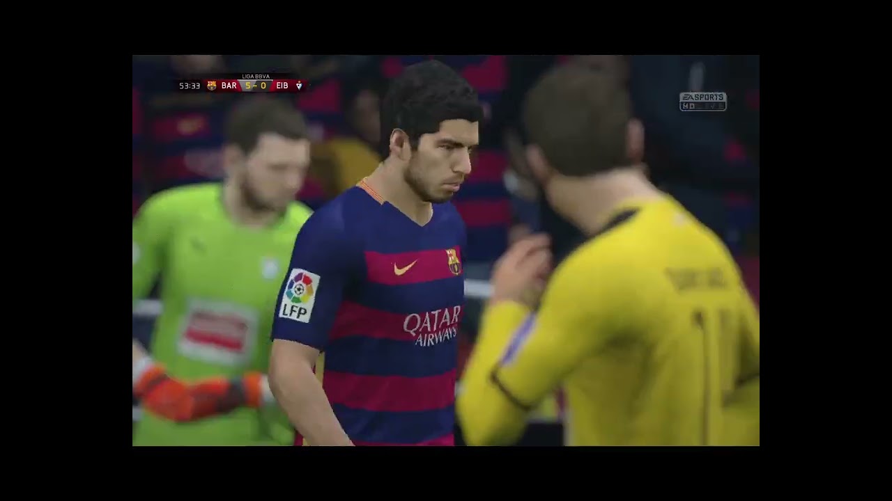 PC Fifa 16 Barcelona Vs Eibar (With Dutch Commentary)