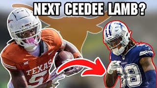 2024 NFL Draft | Scouting Report: Texas Adonai Mitchell He reminds me of CeeDee Lamb