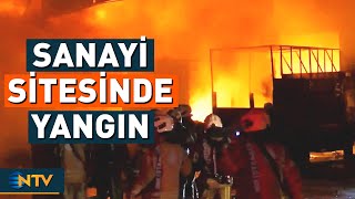8 Kamyon Ve 2 Tirın Küle Döndüğü Yangında Son Durum Ntv