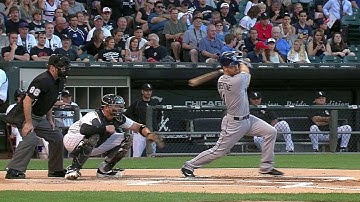 TB@CWS: Forsythe hits an RBI double to right field