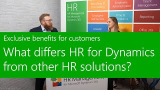 What differentiates HR Management for Microsoft Dynamics 365 from other HR solutions