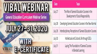 Vibal Group Webinar Update | July 27-31, 2020 | With Digital Certificates