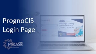 PrognoCIS Login Page