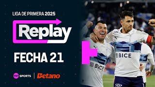 TNT Sports Replay | Liga de Primera 2025: Fecha 21