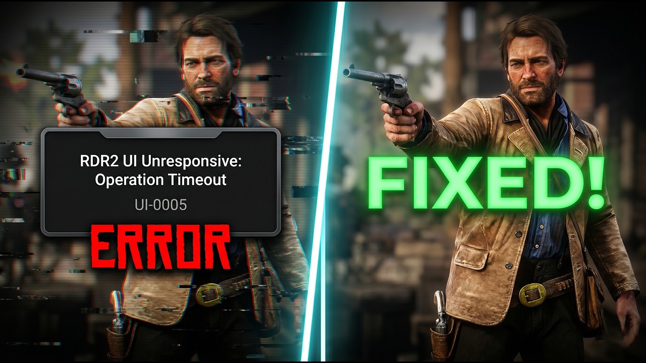 How to Fix Red Dead Redemption 2 Interface Lag When Saving or Accessing ...