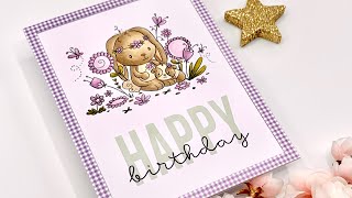NEW RELEASE: Rachelle Anne Miller - Bunny & Guinea: Hoppy Garden (digital stamp)