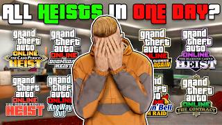 Can You Beat Every HEIST As A Level 1 In One Day in GTA Online