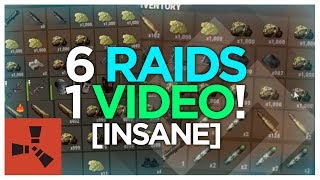 6 Juicy Raids 1 VIDEO! (VANILLA RUST #47 S3)