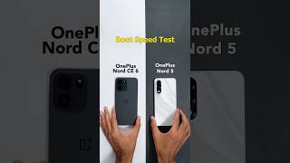 OnePlus Nord CE 6 vs Nord 5 boot speed test! 📱💨