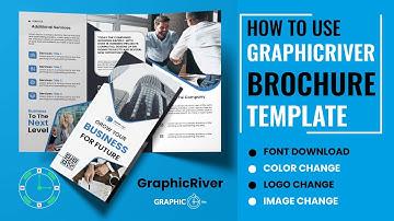 How to Use Graphicriver Brochure Template in Adobe Illustrator - Brochure Design GraphicHours