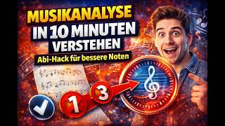 Musikanalyse in 10 Minuten verstehen (Abi-Hack für bessere Noten)