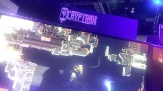 Cryptark - PS4 E3 2016 LIVE DEMO GAMEPLAY(Super shaky cam)