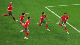 ركلات الترجيح المغرب ضد اسبانيا بتعليق راديو مارس