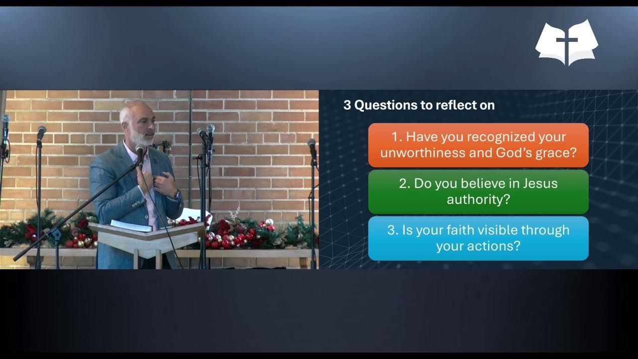 Miracles of Jesus Series (Part 4) Jesus Heals a Centurion's Servant I Brother Andrew Helou