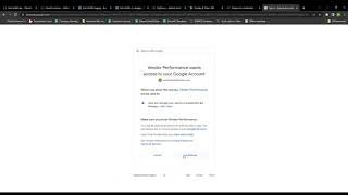 Google OAuth scope demonstration