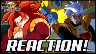 SUPER BABY 2 and SSJ4 GOGETA Reveal! - Dragonball FighterZ Reaction