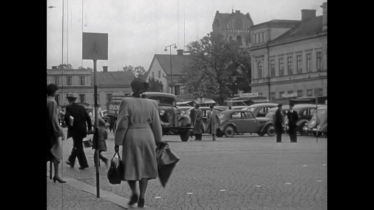 Vi trafikanter del 2 - En film från Växjö 40-50 talet om trafikvett