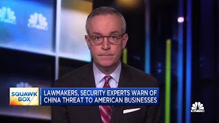 Lawmakers, security experts warn of China threat to American businesses