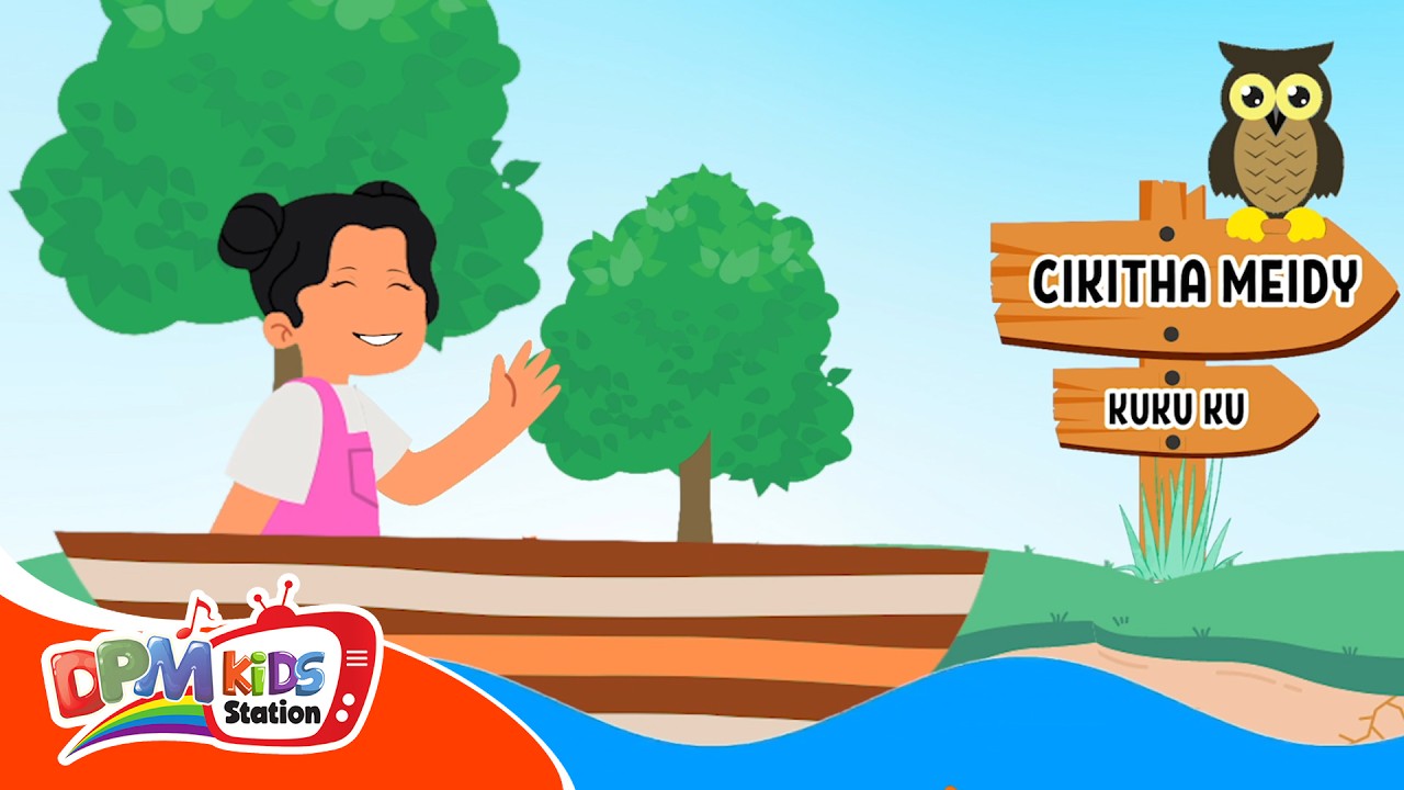 CIKITHA MEIDY - KUKU KU | ANIMASI LAGU ANAK INDONESIA