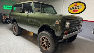 1972 International Scout II, Vintage 4x4, LS2, frame off restoration , AC, wilwood brakes