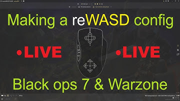 Making a reWASD config for Black Ops 7 and Warzone. Testing aim assist.