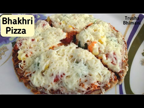 Kabhi Nahi Khaya Hoga Etna Tasty Bhakhri Pizza | Without Maida | Bhakhri Pizza | Wheat Flour Pizza